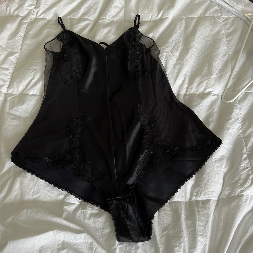 Victoria’s Secret Black  Onesie